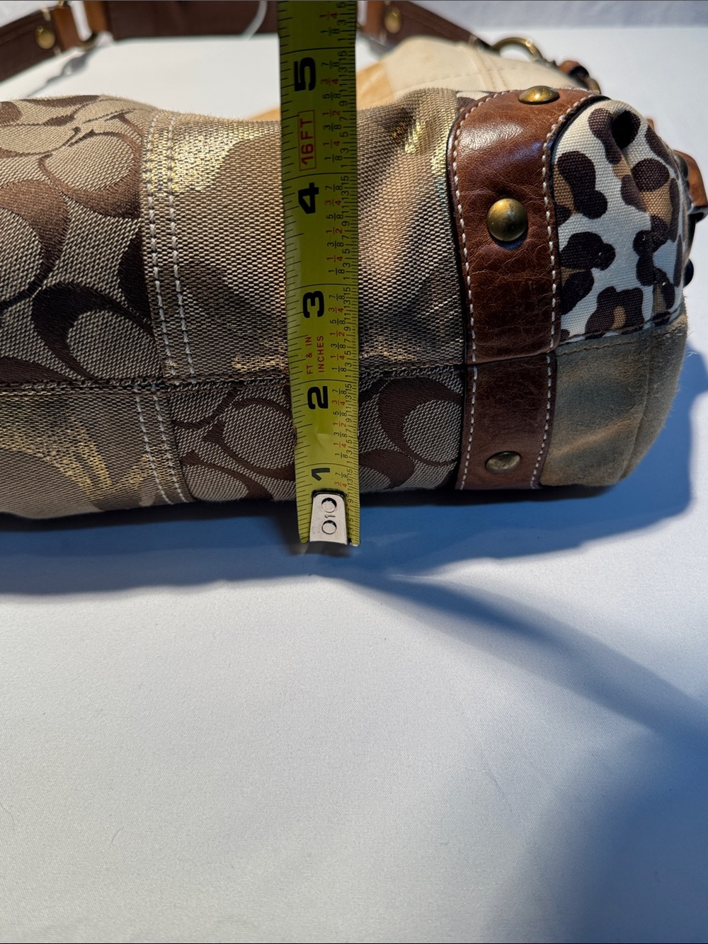 Coach Carly 10814 Y2K Patchwork Hobo Shoulder bag - Picture 13 of 14